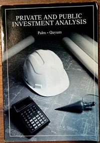 Image of PRIVATE AND PUBLIC INVESTMENT ANALYSIS